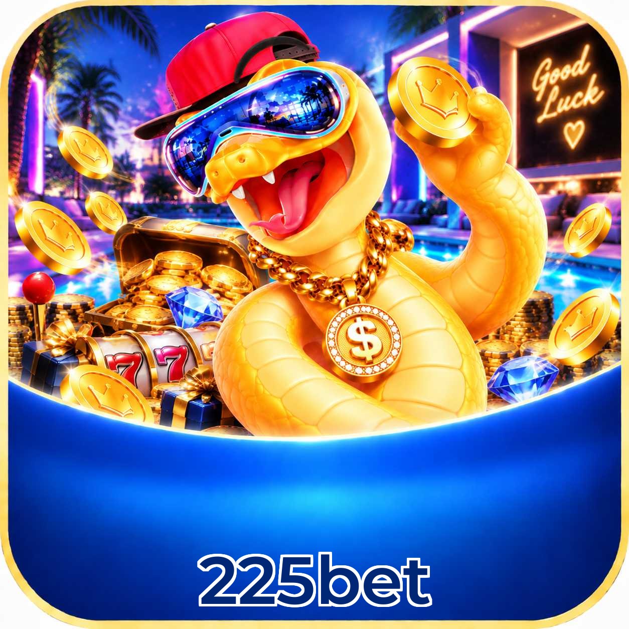 225bet Telegram Stats